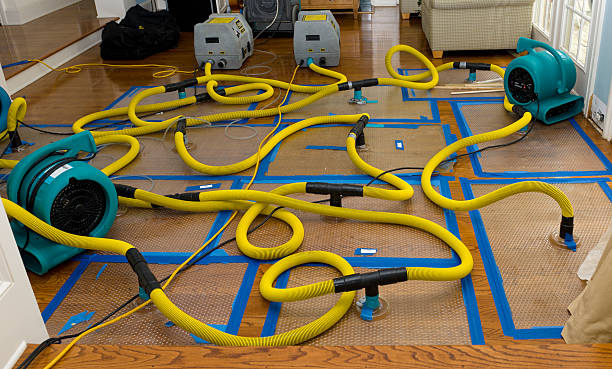 Professional Emergency Water Removal technician working in Copemish, MI